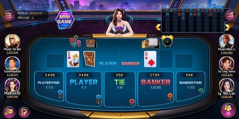 Hướng dẫn luật chơi Baccarat